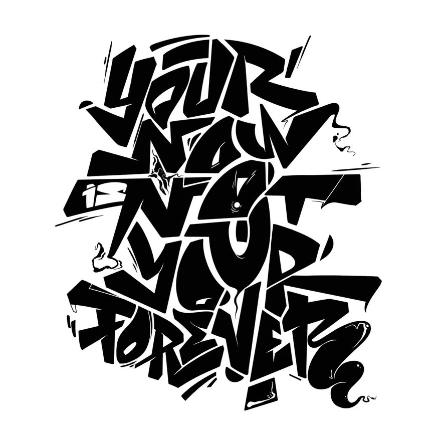 Your Now - buchstabenakrobatik