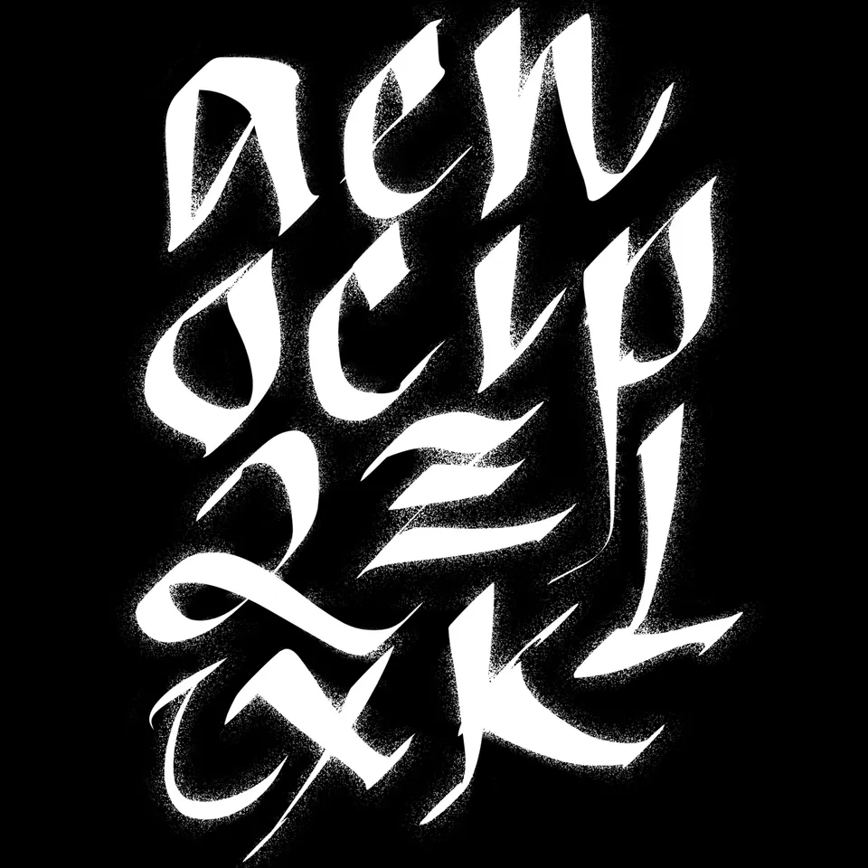Alphabet Sketch - Donald Partyka