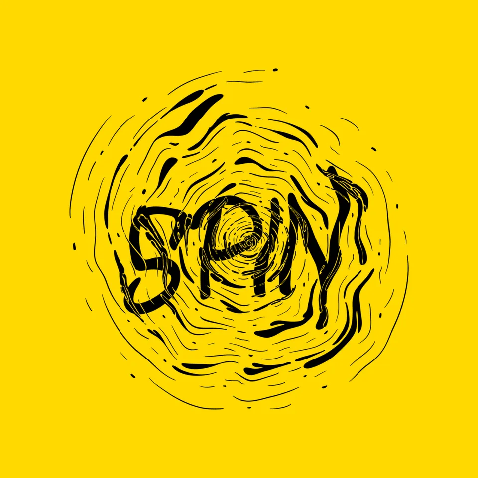 Expressive Lettering - Spin - Sooraj E