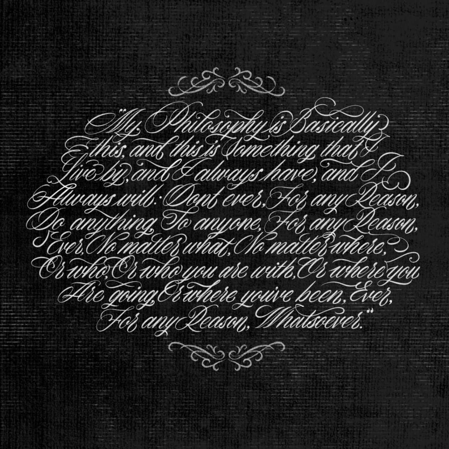 Michael Scott S Philosophy Typefolk